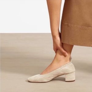 Everlane the day heel worn twice with box